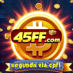 segunda via cpfl
